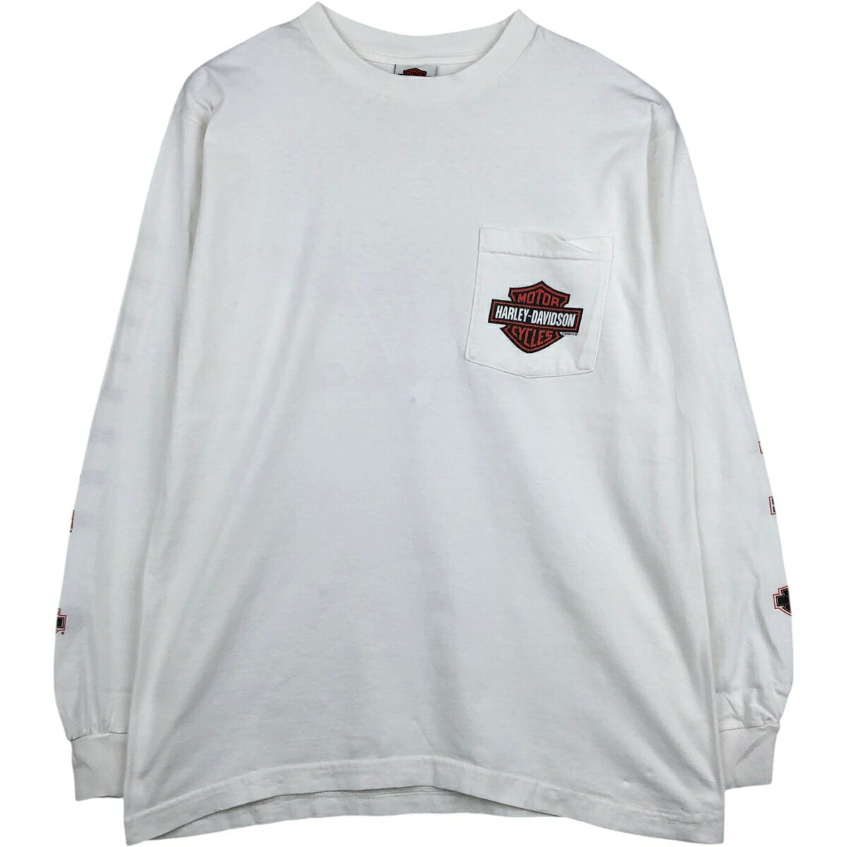 楽天市場】ハーレーダビッドソン ロンt（カラーホワイト）（Tシャツ