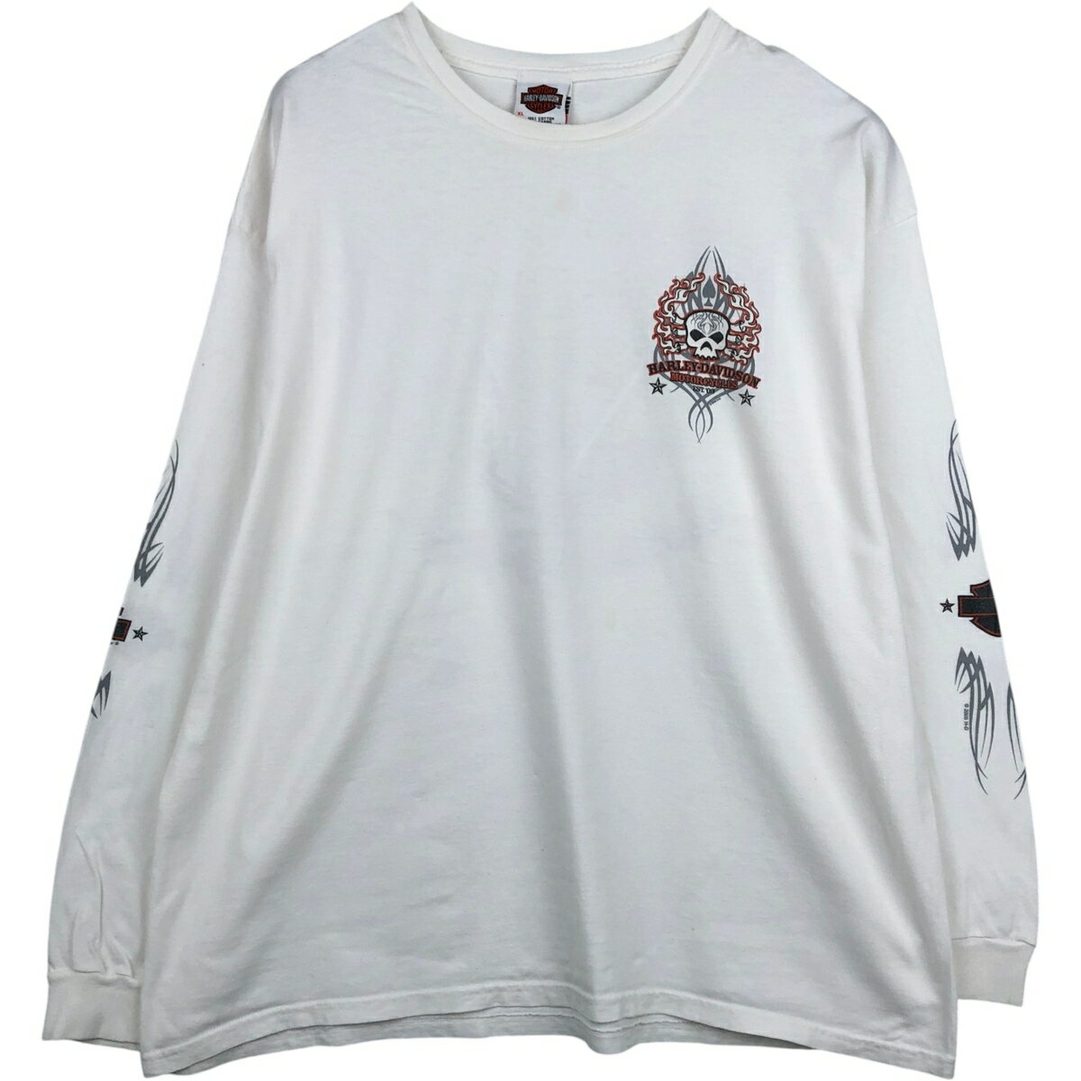 楽天市場】ハーレーダビッドソン ロンt（カラーホワイト）（Tシャツ