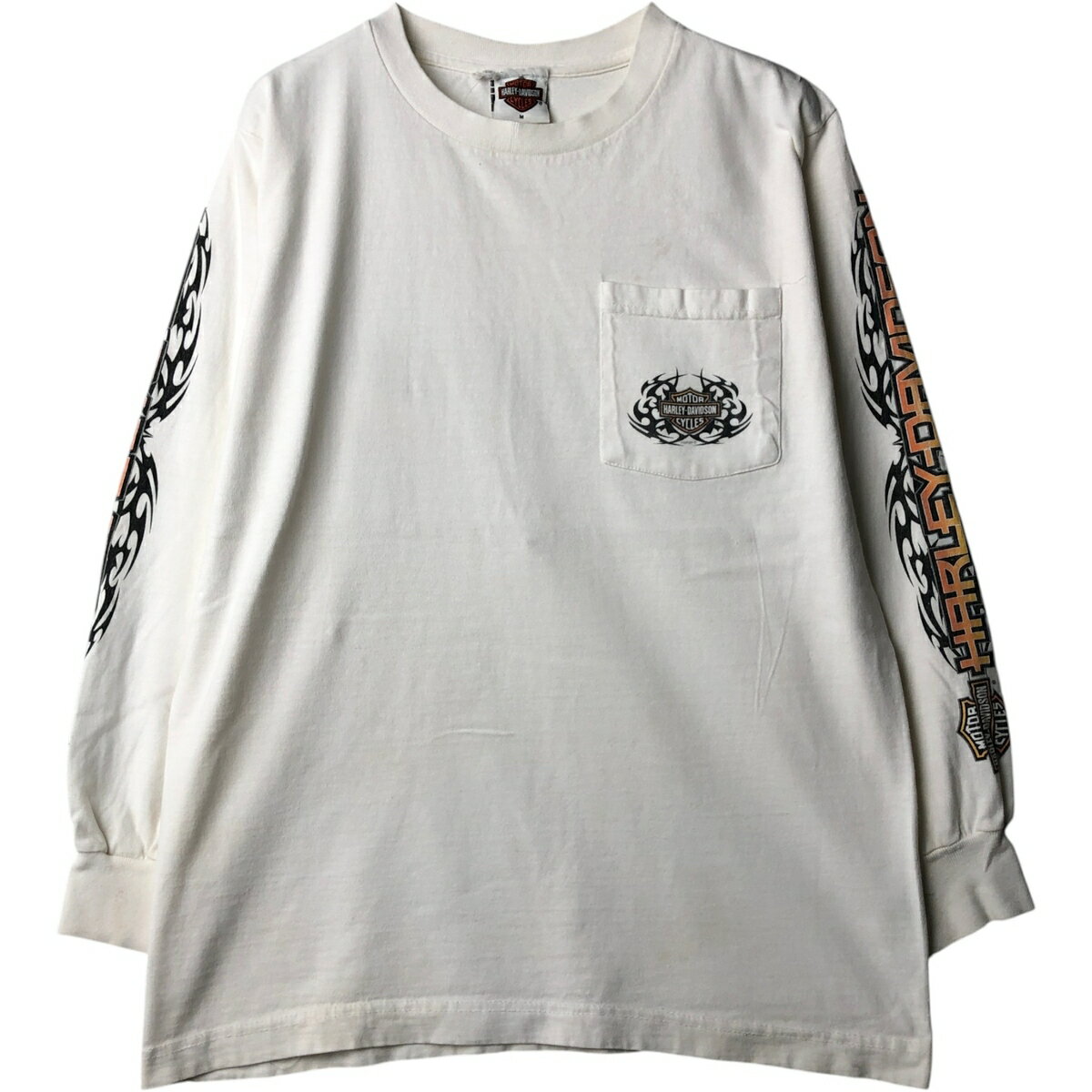 楽天市場】ハーレーダビッドソン ロンt（カラーホワイト）（Tシャツ