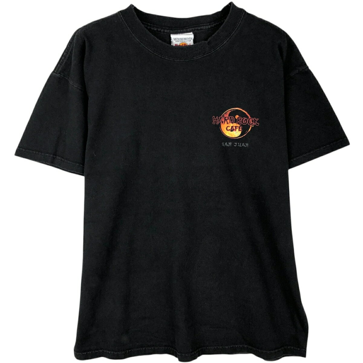 樂天商城 - 古着 HARD ROCK CAFE ハードロックカフェ 龍柄 ドラゴン柄 アドバタイジングTシャツ メンズM相当 /eaa646175 【中古】 【260525】