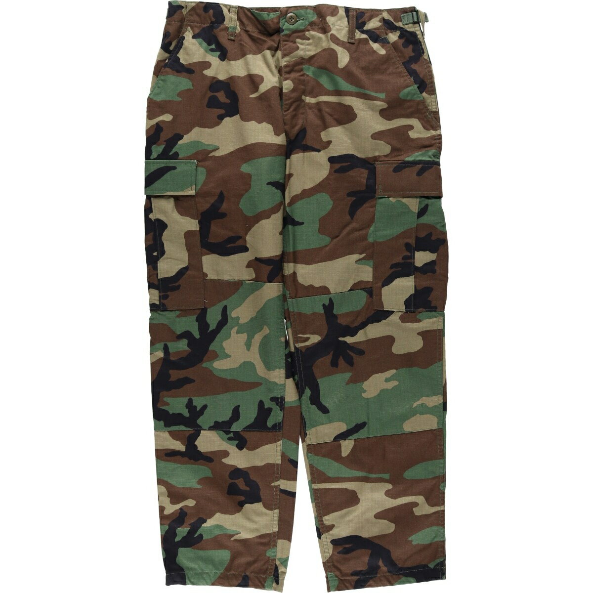 樂天商城 - 古着 00'S 米軍実品 迷彩柄 ウッドランドカモ ミリタリー カーゴパンツ USA製 MEDIUM-SHORT メンズw34相当 /eaa646375 【中古】 【260523】