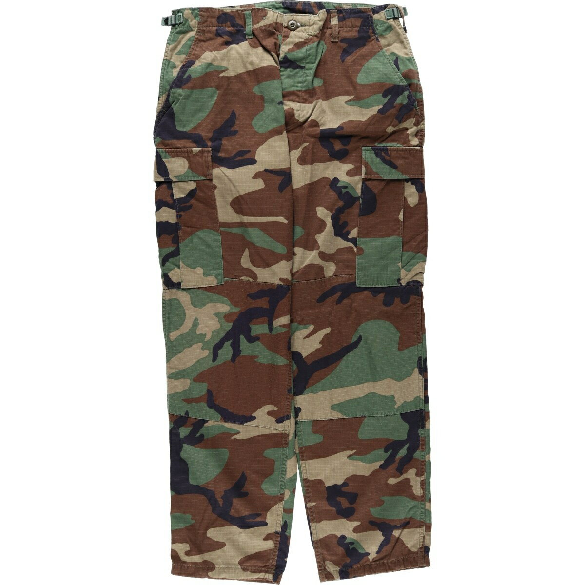 Rakuten - 古着 90'S 米軍実品 迷彩柄 ウッドランドカモ リップストップ ミリタリー カーゴパンツ USA製 MEDIUM-REGULAR メンズw34相当 ヴィンテージ /eaa646377 【中古】 【260523】