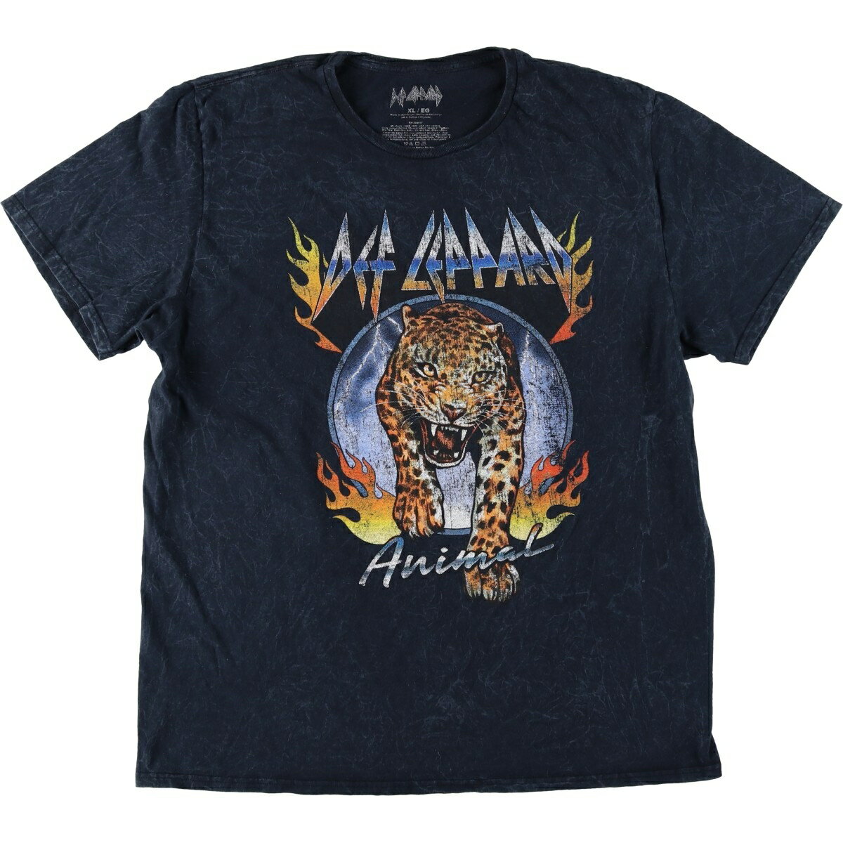 Rakuten - 古着 DEF LEPPARD デフレパード レオパード柄 ヒョウ柄 バンドTシャツ バンT メンズXL相当 /eaa646475 【中古】 【260519】