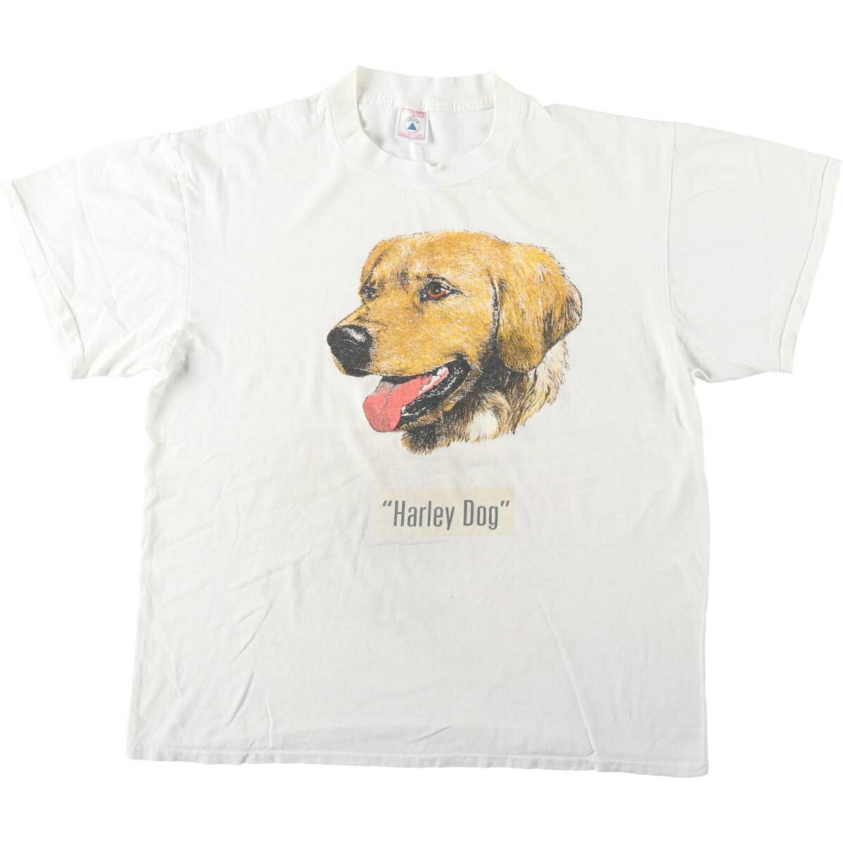 古着 90'S デルタ DELTA 犬柄 アニマルTシャツ USA製 メンズL相当 ヴィンテージ /eaa646521  