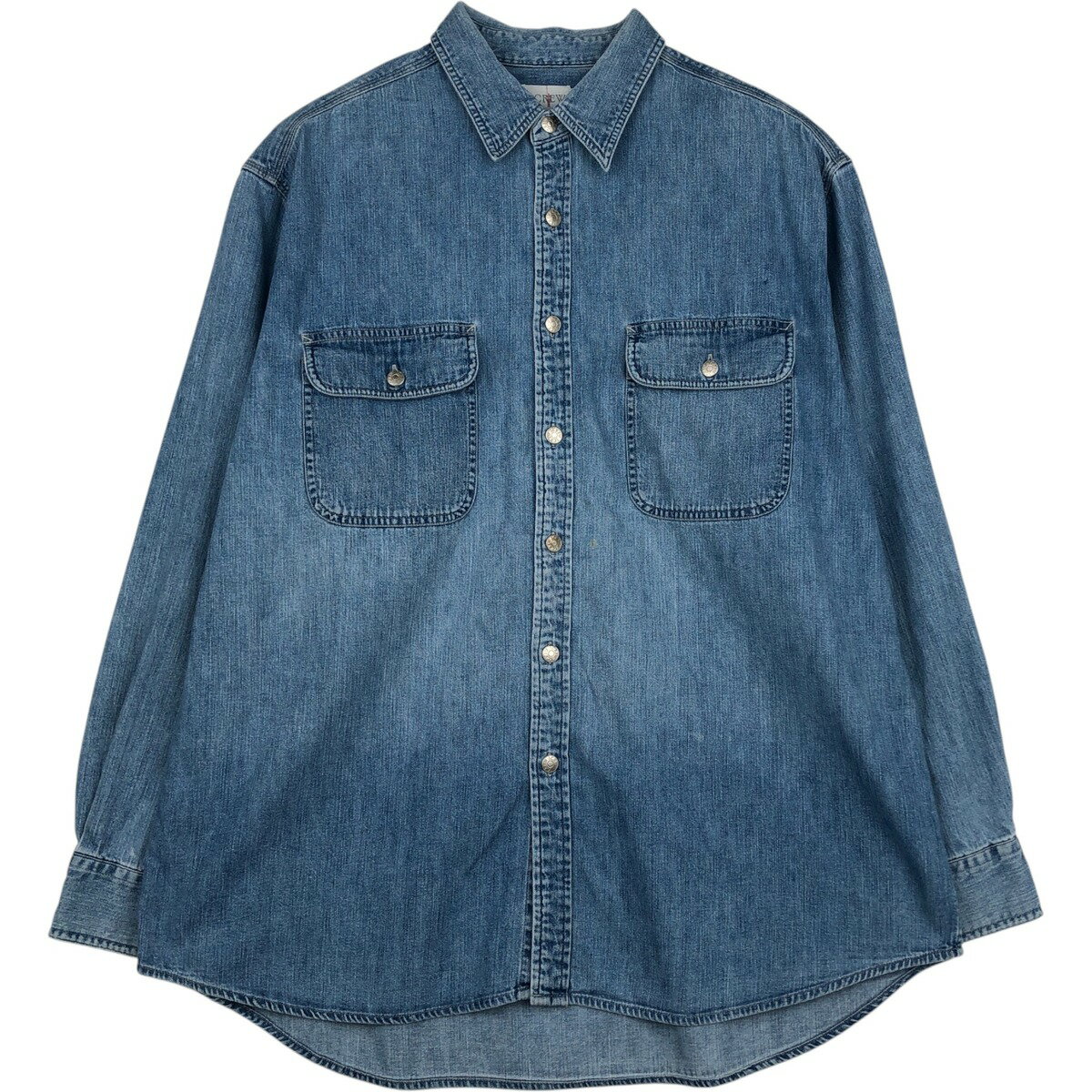 古着 90'S ジェイクルー J.Crew 長袖 デニムシャツ メンズL相当 ヴィンテージ /eaa...
