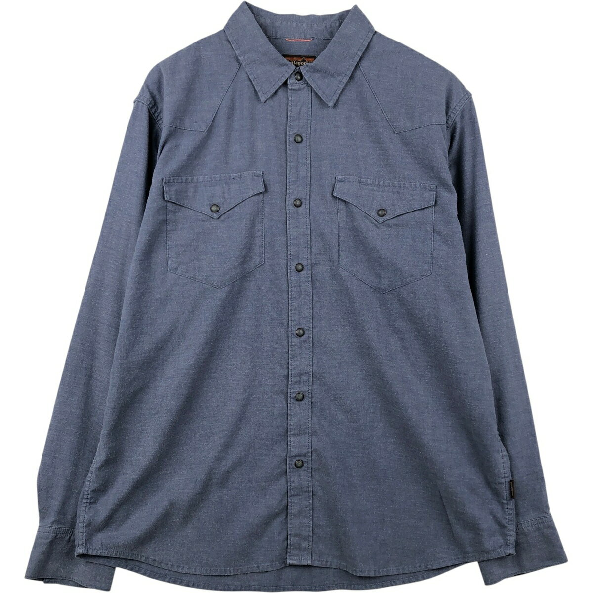 Rakuten - 古着 パタゴニア Patagonia 53330SP19 長袖 ウエスタンシャツ メンズL相当 /eaa646689 【中古】 【260518】 ネイビー系 春夏秋冬