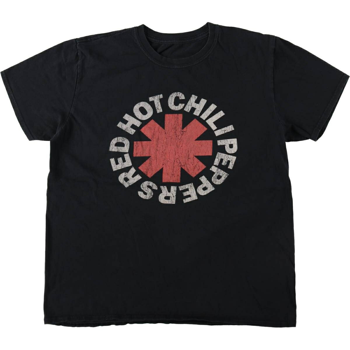 乐天商城 - 古着 RED HOT CHILI PEPPERS レッドホットチリペッパーズ バンドTシャツ バンT メンズM相当 /eaa646736 【中古】 【260522】 ブラック系 春夏秋