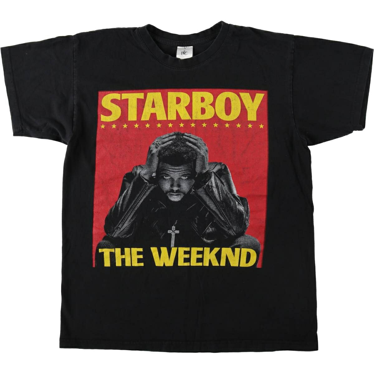 古着 B and C Collection The Weeknd ザウィークエンド ラップTシャツ ラップT メンズM相当 /eaa646745 【中古】 【260522】 ブラック系 春夏秋
