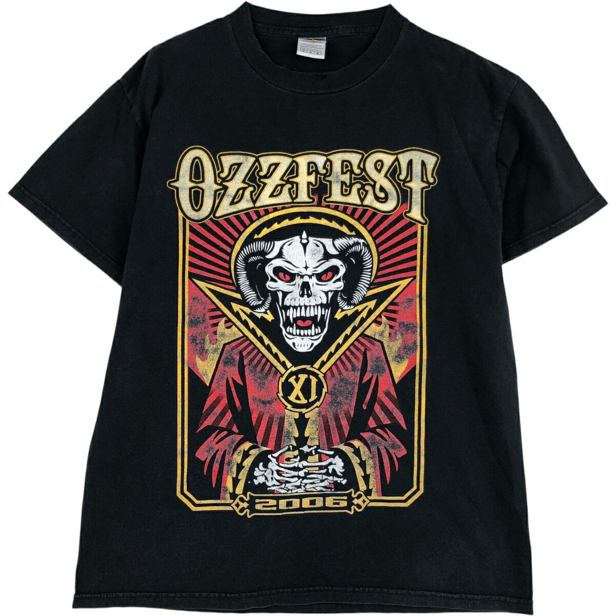 古着 デルタ DELTA OZZFEST オズフェスト バンドTシャツ バンT メンズM相当 /eaa646835  