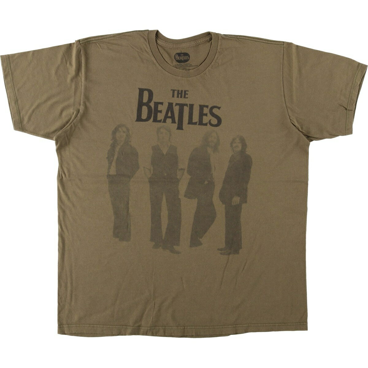古着　2013 The Beatles Tシャツ カーキ　Lサイズ 楽天市場】ビートルズ tシャツ 古着（メンズファッション）の通販