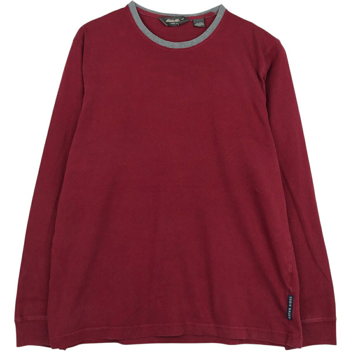 乐天商城 - 古着 エディーバウアー Eddie Bauer ロングTシャツ ロンT メンズL相当 /eaa647406 【中古】 【260523】