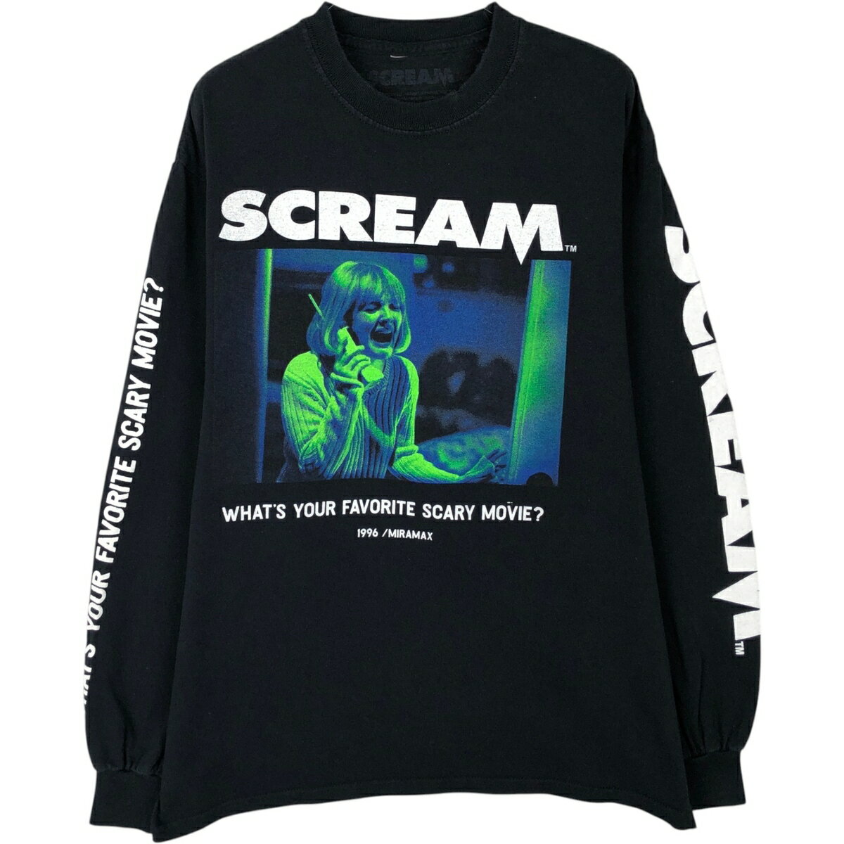Rakuten - 古着 SCREAM スクリーム ムービー ロングTシャツ ロンT メンズM相当 /eaa647446 【中古】 【260523】