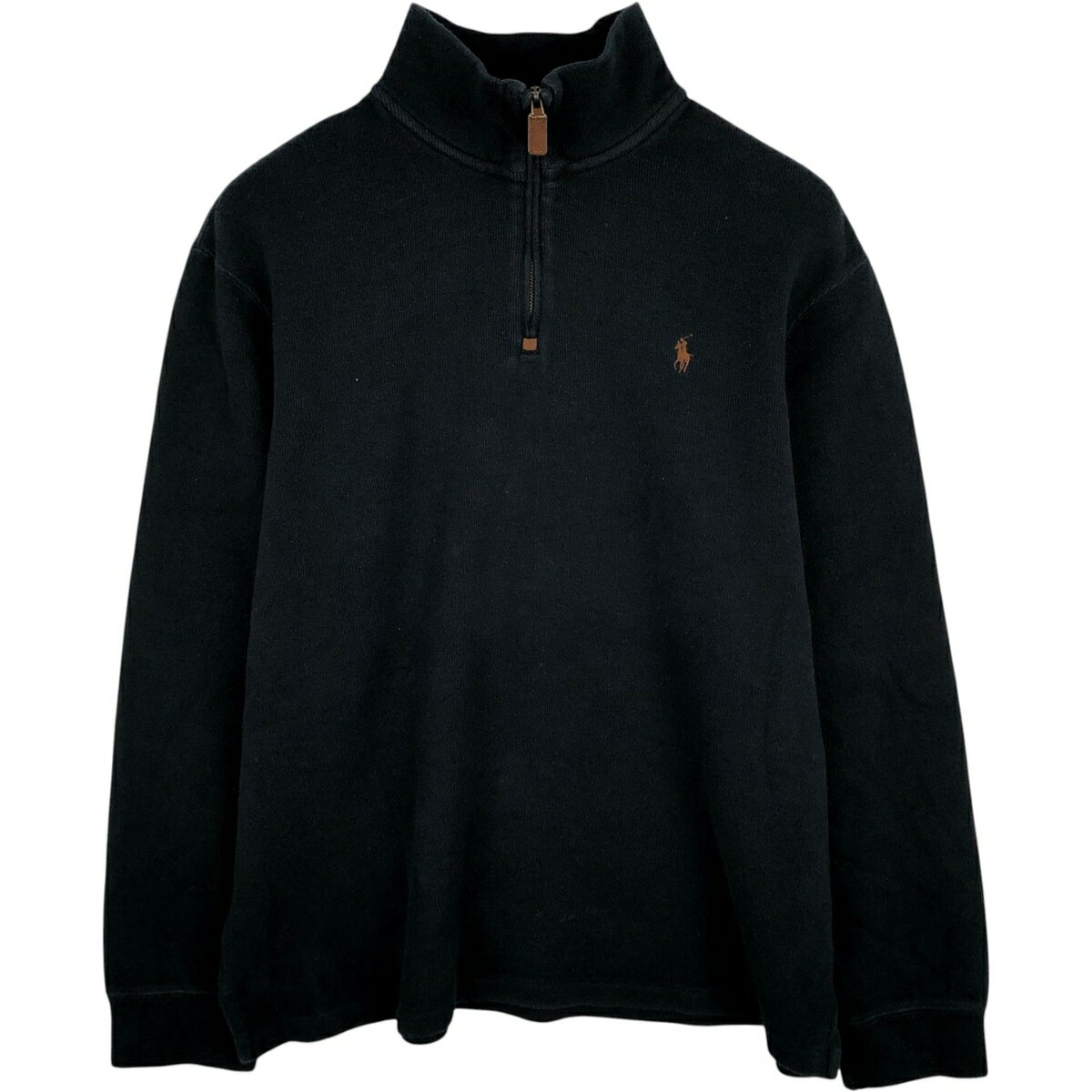 樂天商城 - 古着 ラルフローレン Ralph Lauren POLO RALPH LAUREN ハーフジップスウェットシャツ トレーナー メンズL相当 /eaa647551 【中古】 【260601】