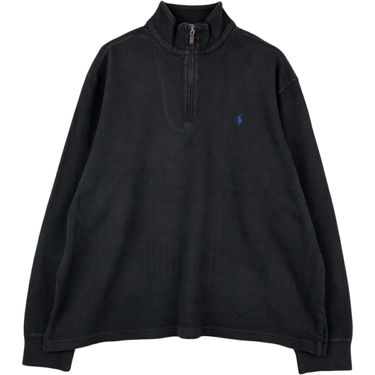 古着 ラルフローレン Ralph Lauren POLO by Ralph Lauren ハーフジップスウェットシャツ トレーナー メンズXXL相当 /eaa647554  