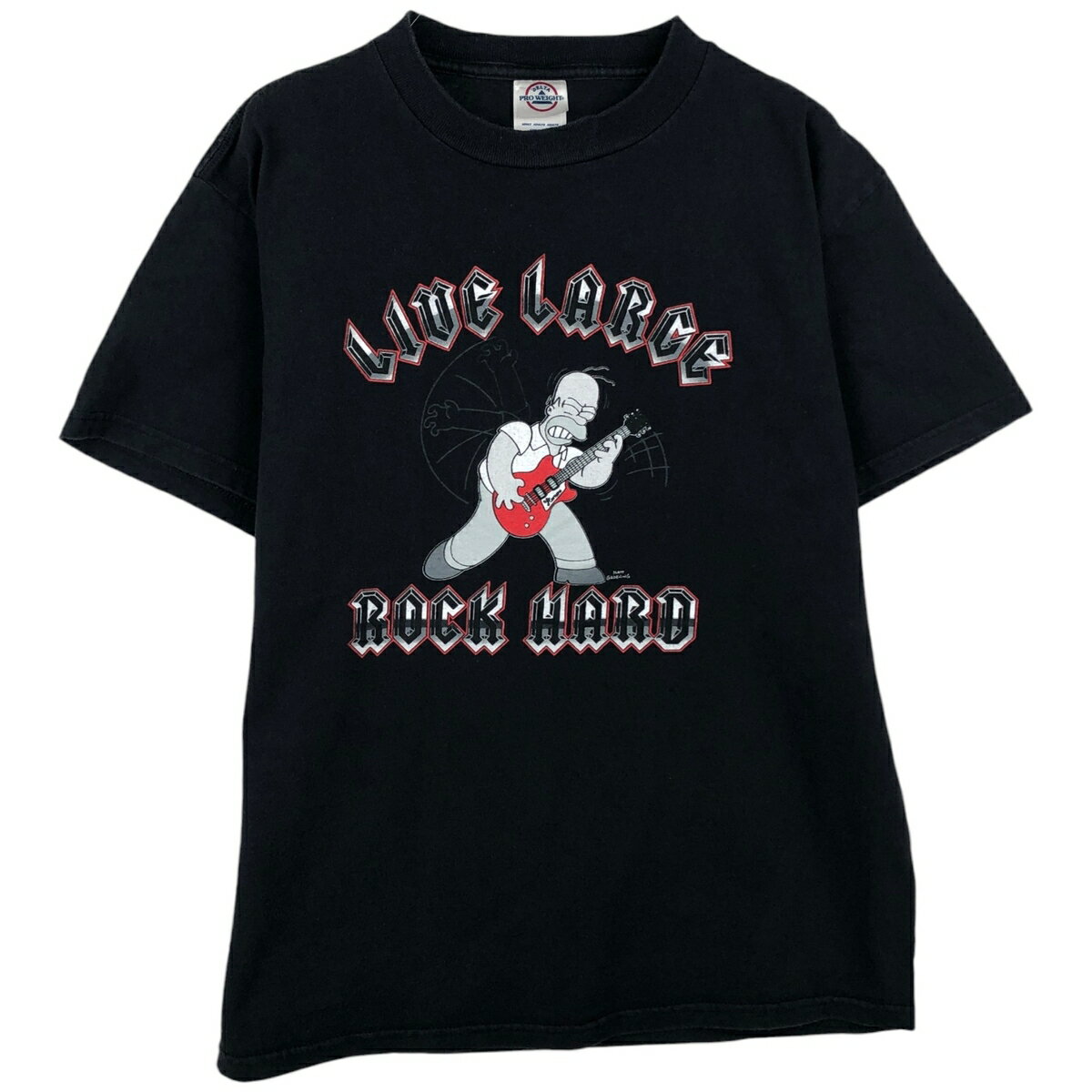 古着 デルタ DELTA THE SIMPSONS シンプソンズ キャラクタープリントTシャツ メンズM相当 /eaa647605  