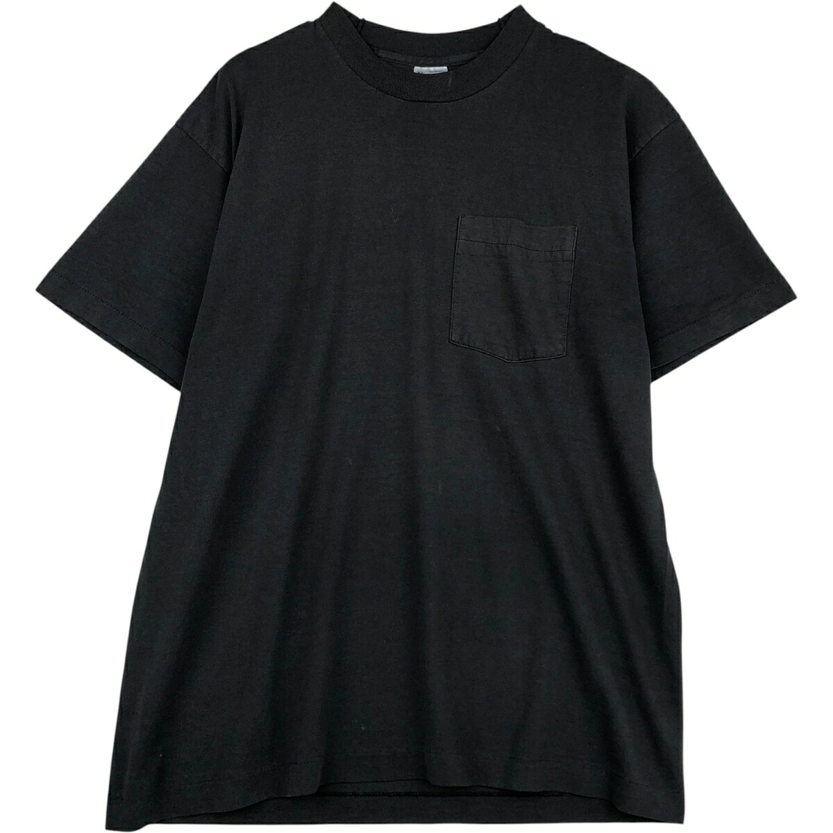 90s USA製 BVD 無地 ロングスリーブTシャツ ブランク 黒 XL 楽天市場】無地 tシャツ ポケット（ブランドB.V.D.）の通販