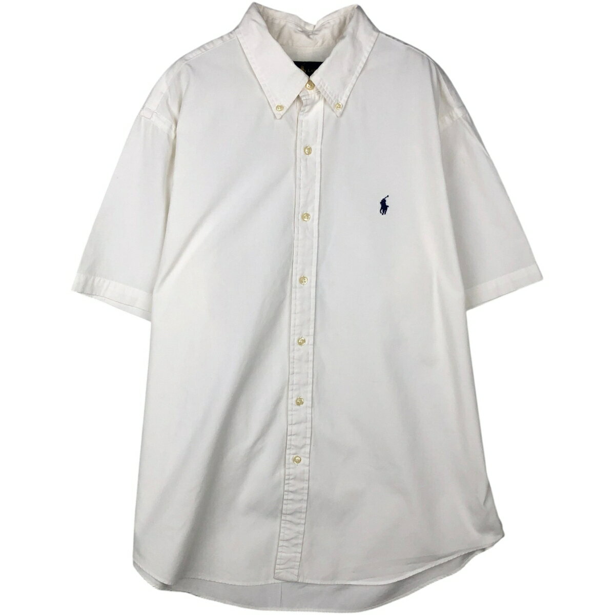 古着 ラルフローレン Ralph Lauren 半袖 ボタンダウンシャツ メンズXL相当 /eaa647897 【中古】 【260524】