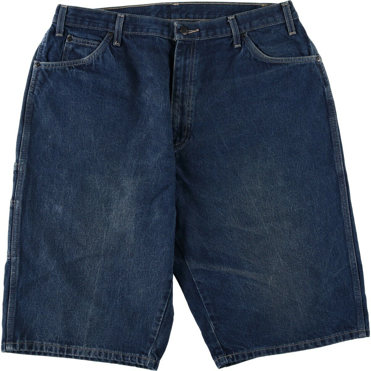 古着 ディッキーズ Dickies デニムペインターショーツ ハーフパンツ メンズw37相当 /eaa647951 【中古】 【260526】