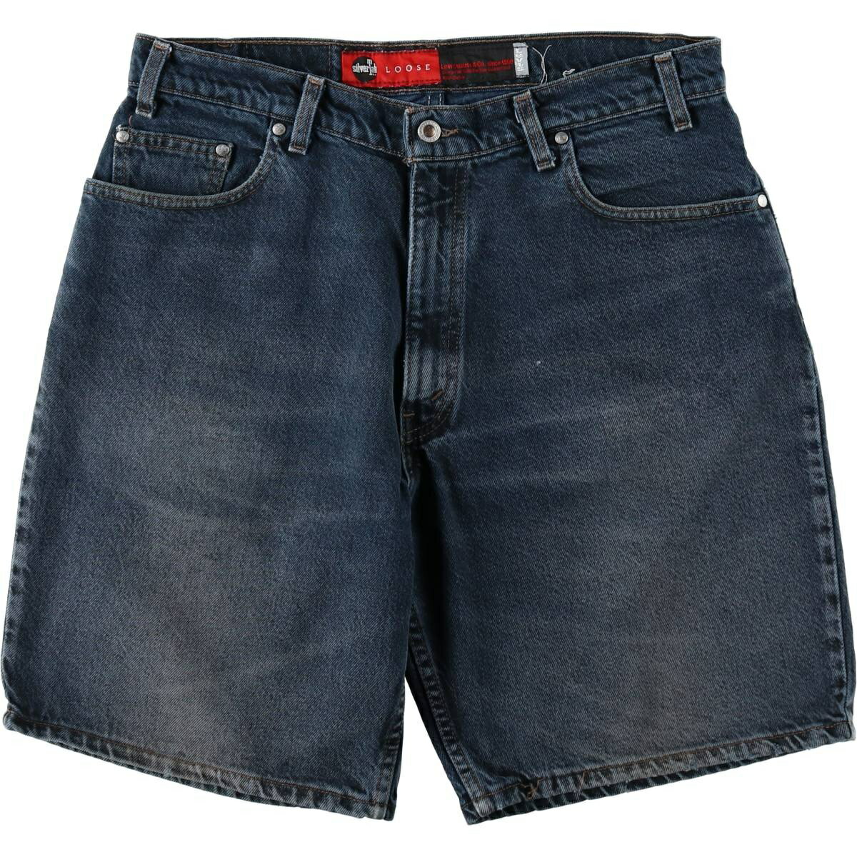 樂天商城 - 古着 90'S リーバイス Levi's SILVER TAB シルバータブ LOOSE ルーズ デニムショーツ ショートパンツ USA製 メンズw36相当 ヴィンテージ /eaa647982 【中古】 【260526】