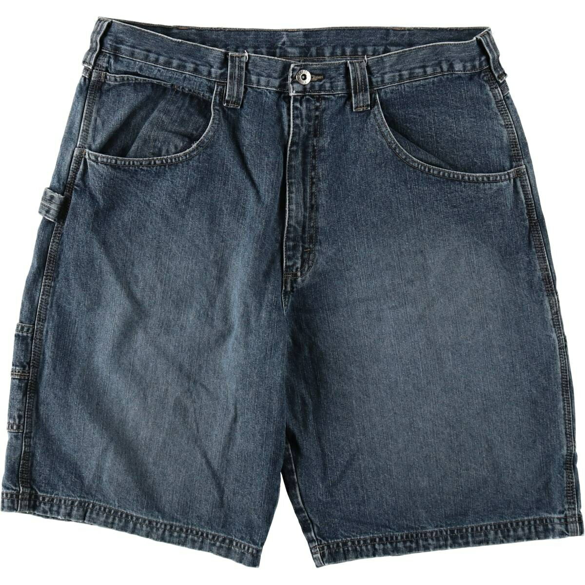 Rakuten - 古着 ラングラー Wrangler デニムペインターショーツ ショートパンツ メンズw36相当 /eaa648114 【中古】 【260612】