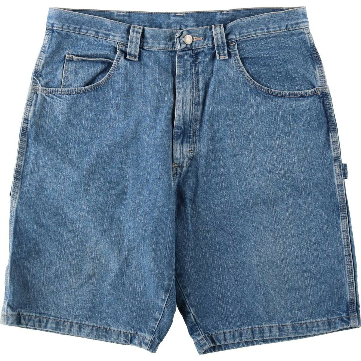 乐天商城 - 古着 ラングラー Wrangler デニムペインターショーツ ショートパンツ メンズw34相当 /eaa648121 【中古】 【260612】