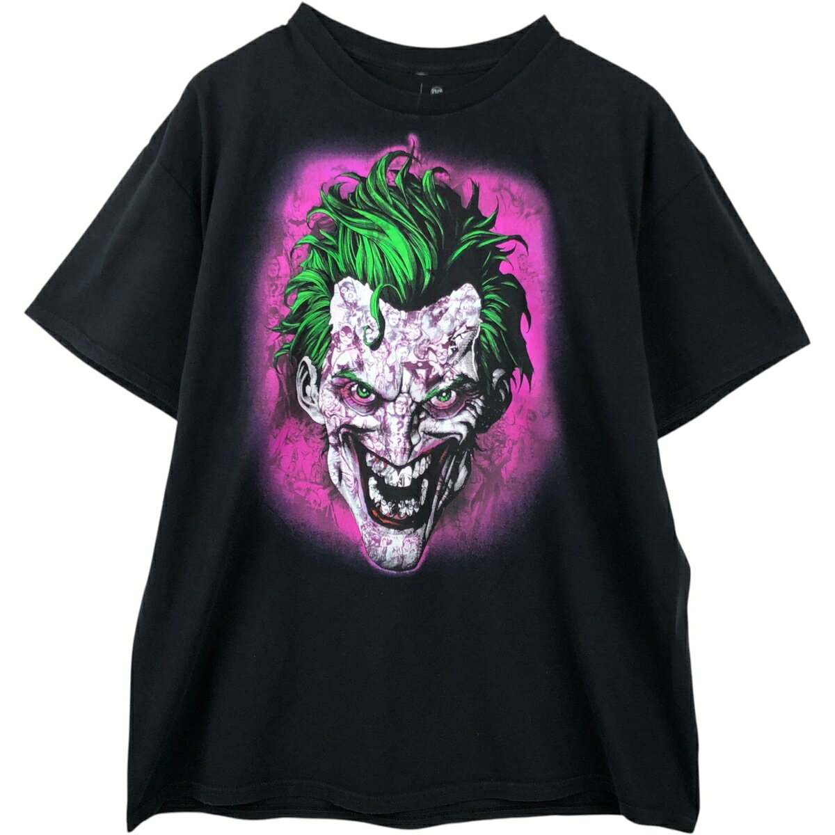 古着 Six Flags BATMAN バットマン ジョーカー キャラクタープリントTシャツ メンズXL相当 /eaa648200  