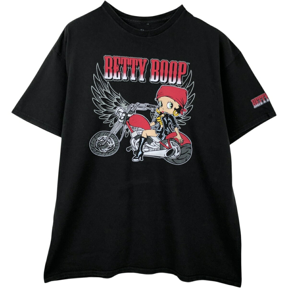 乐天商城 - 古着 BETTY BOOP ベティブープ キャラクタープリントTシャツ メンズXL相当 /eaa648201 【中古】 【260612】