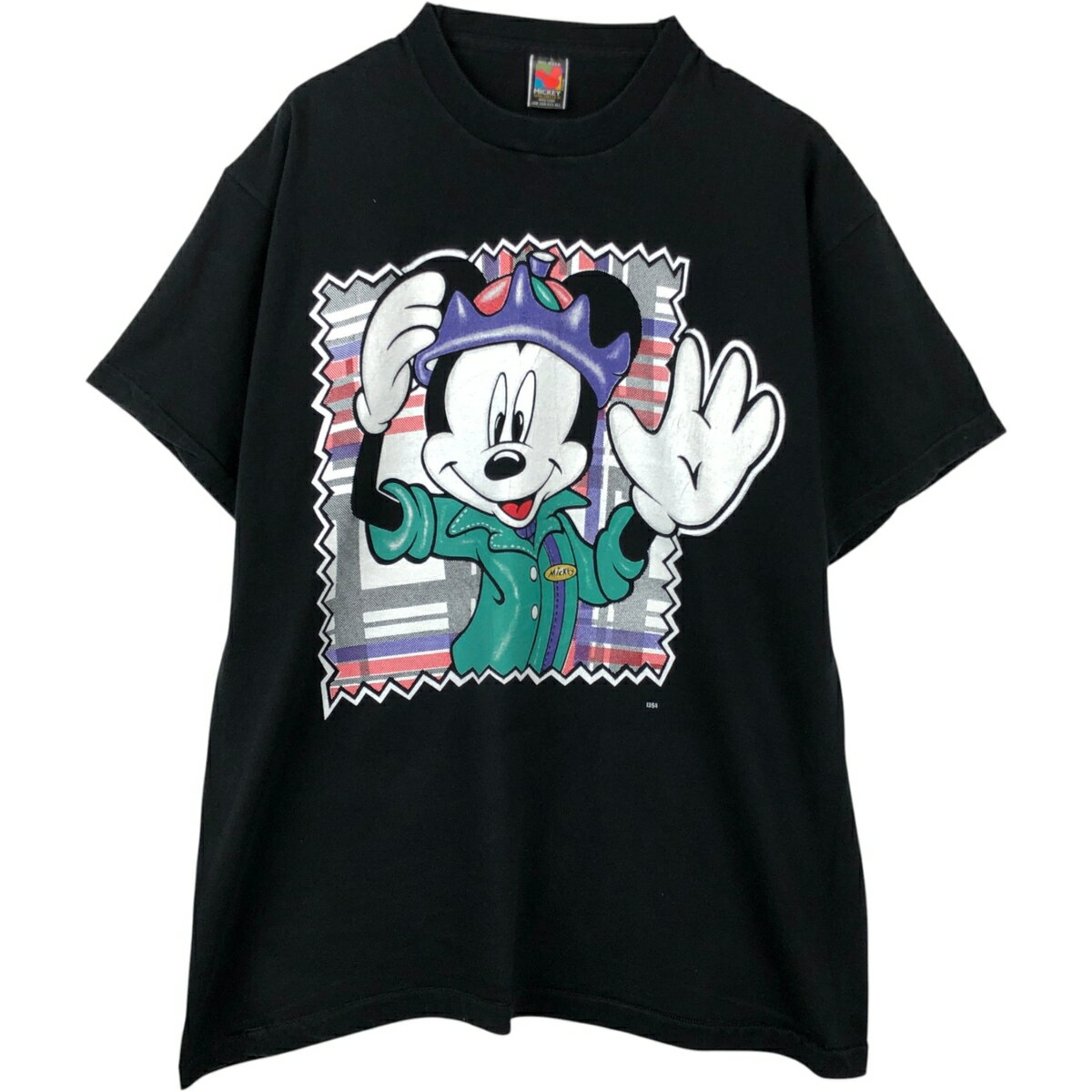 樂天商城 - 古着 90'S Mickey Unlimited MICKEY MOUSE ミッキーマウス キャラクタープリントTシャツ USA製 メンズXL相当 ヴィンテージ /eaa648203 【中古】 【260612】