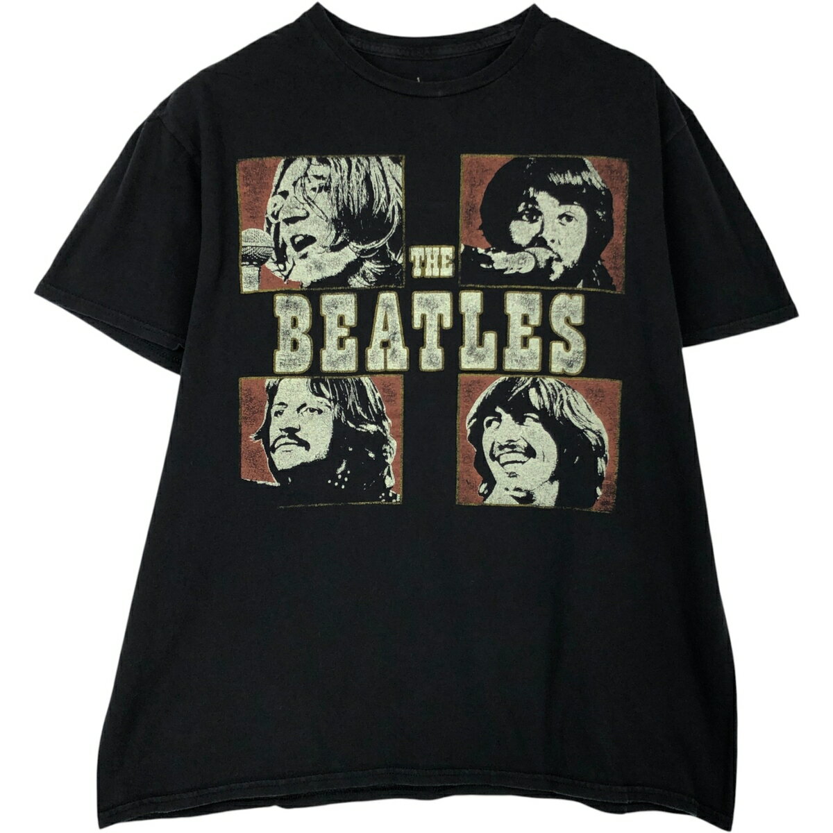Rakuten - 古着 THE BEATLES ビートルズ バンドTシャツ バンT メンズL相当 /eaa648398 【中古】 【260608】