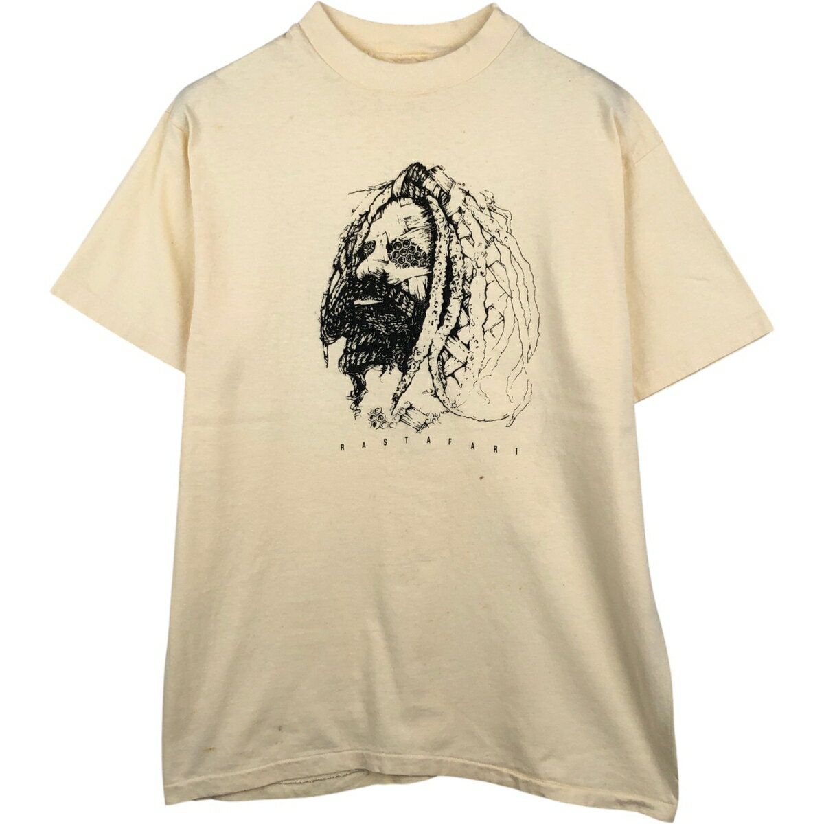 Rakuten - 古着 ヘインズ Hanes RASTAFARI ラスタファリ プリントTシャツ USA製 メンズL相当 ヴィンテージ /eaa648501 【中古】 【260607】