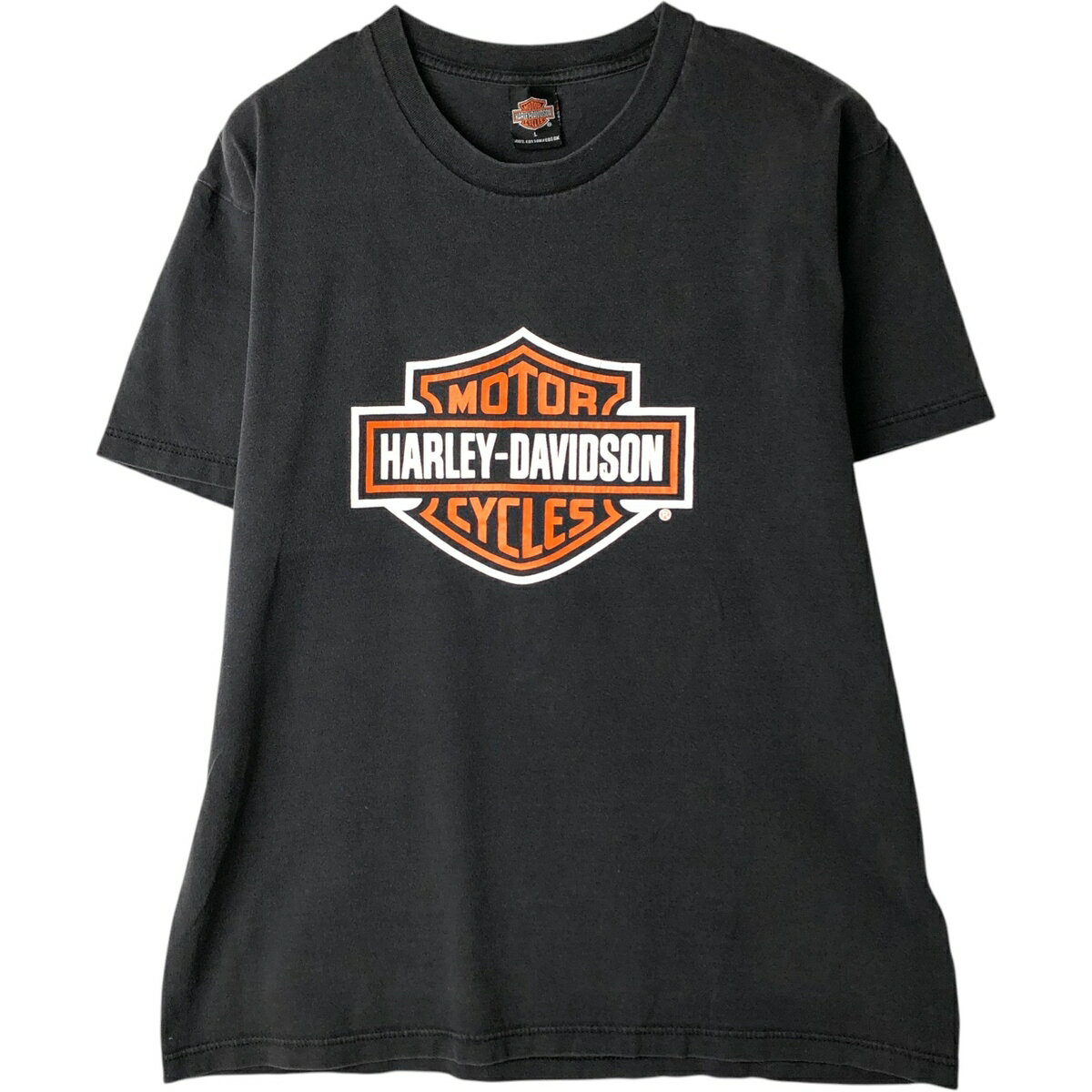 乐天商城 - 古着 ハーレーダビッドソン Harley-Davidson モーターサイクル バイクTシャツ USA製 メンズL相当 /eaa648584 【中古】 【260609】