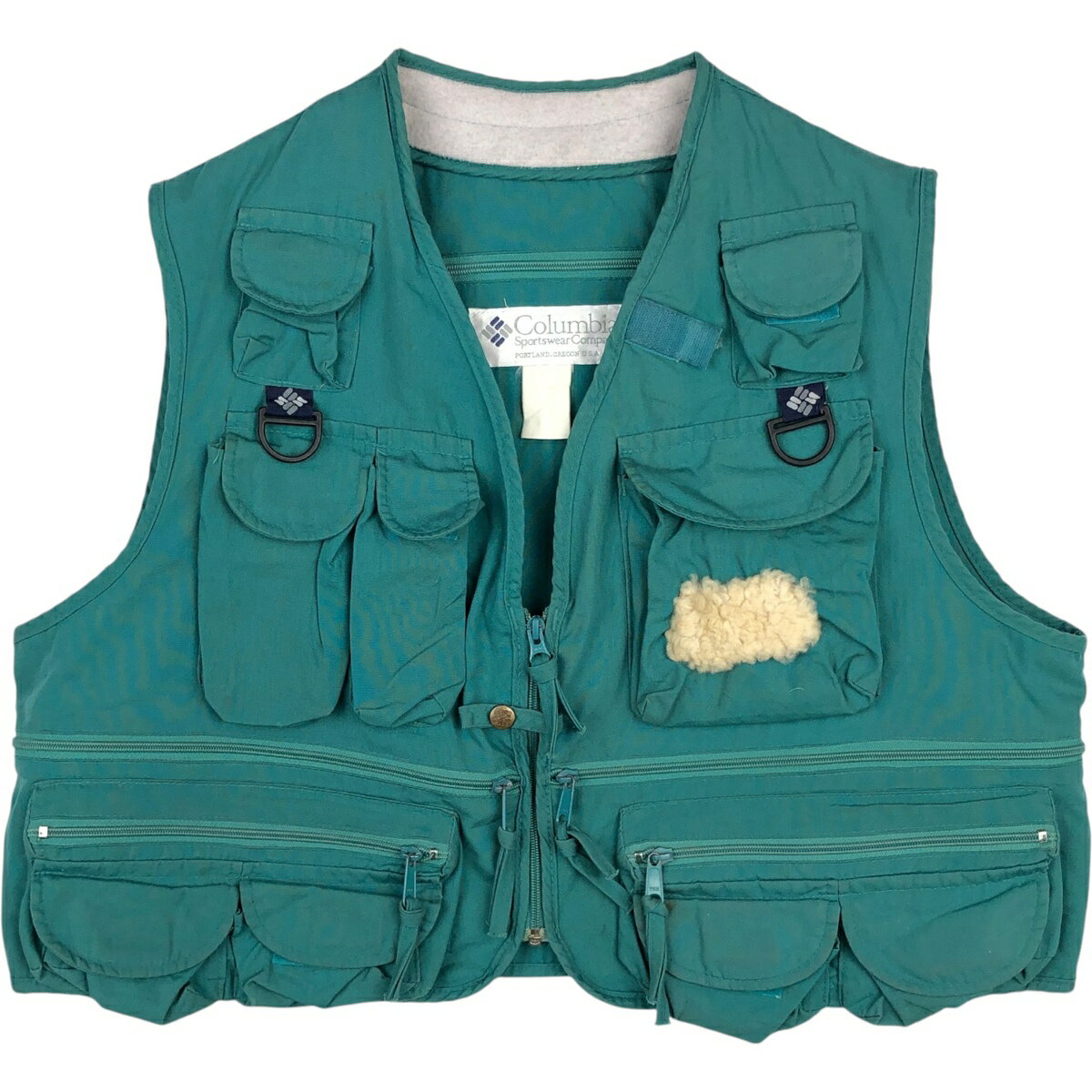 乐天商城 - 古着 90'S コロンビア Columbia PFG 白タグ フィッシングベスト メンズL相当 ヴィンテージ /eaa648967 【中古】 【260613】