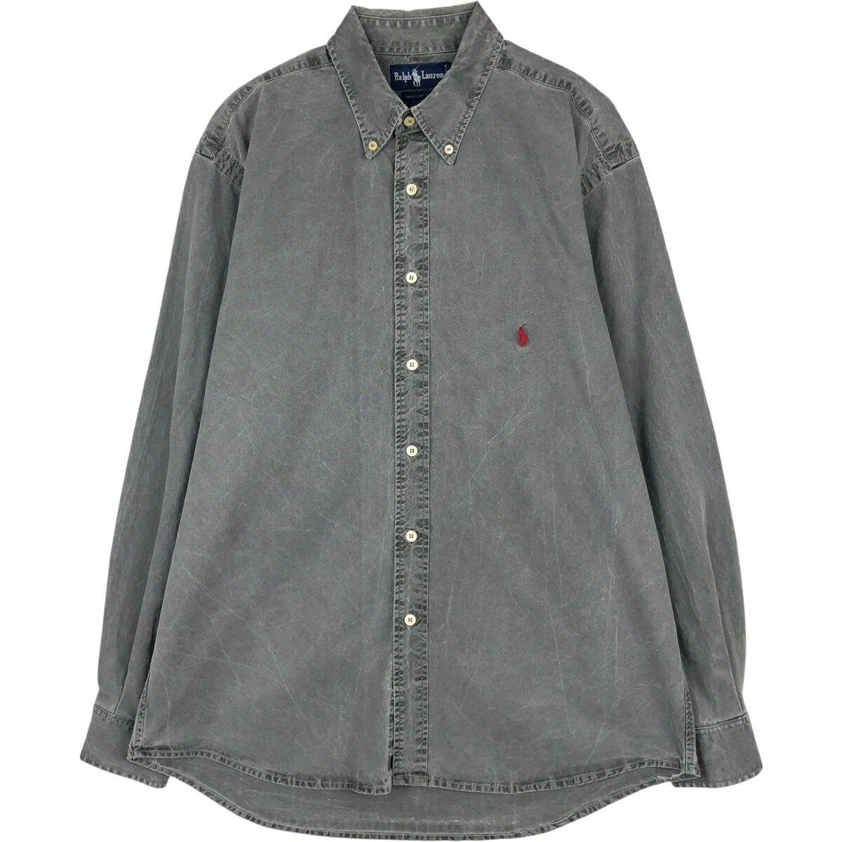 乐天商城 - 古着 ラルフローレン Ralph Lauren 長袖 ボタンダウンシャツ メンズXL相当 /eaa649242 【中古】 【260611】