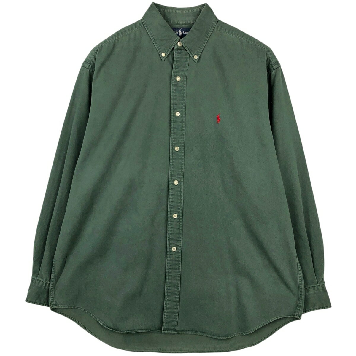樂天商城 - 古着 ラルフローレン Ralph Lauren BLAIRE 長袖 ボタンダウンシャツ メンズL相当 /eaa649251 【中古】 【260612】