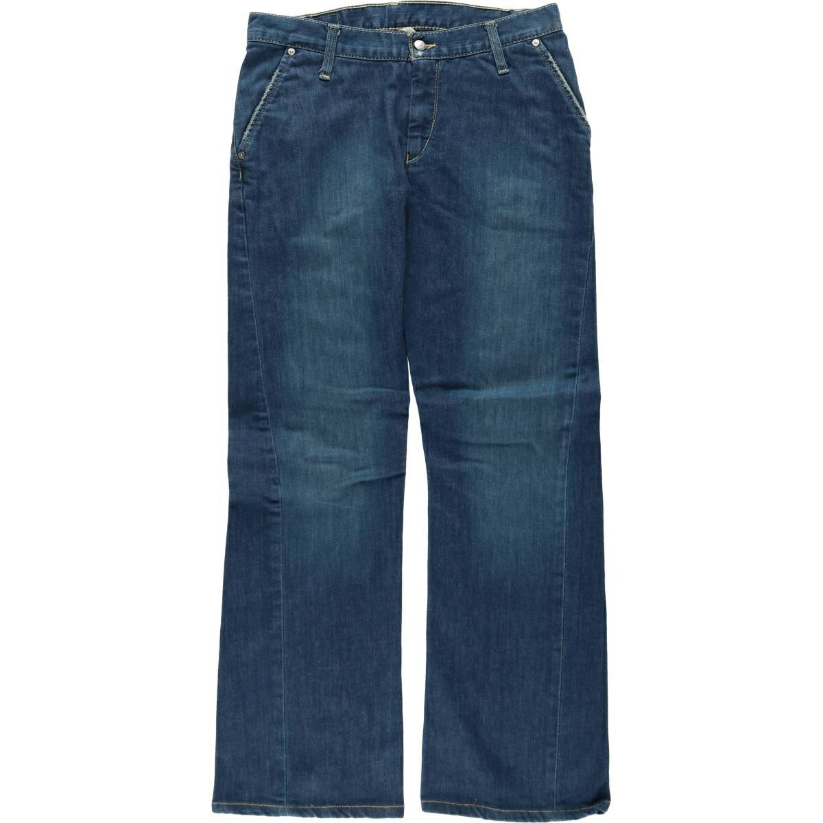 古着 00'S リーバイス Levi's Engineered Jeans ユーロモデル 立体裁断 フレアカットデニムパンツ メンズw31相当 /eaa649313  