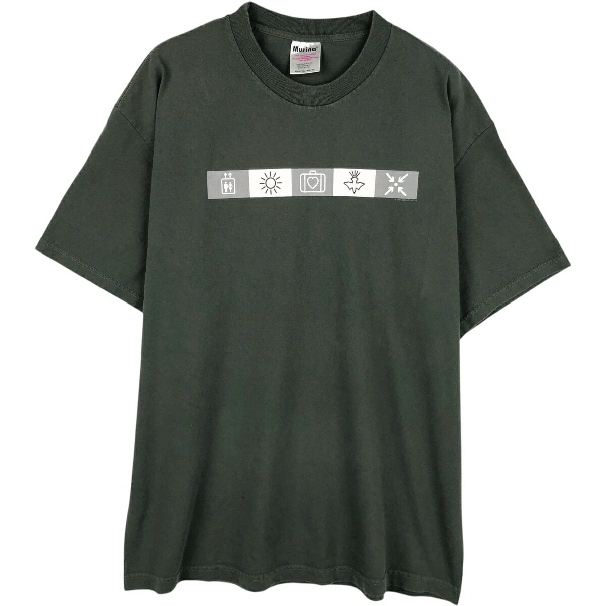 乐天商城 - 古着 00'S Murina プリントTシャツ USA製 メンズXL相当 /eaa649531 【中古】 【260612】