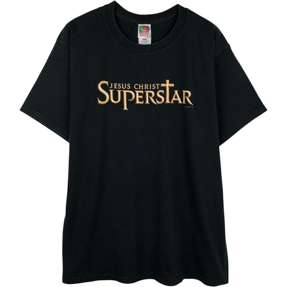 古着 00'S フルーツオブザルーム FRUIT OF THE LOOM JESUS CHRIST SUPERSTAR ジーザスクライストスーパースター プリントTシャツ メンズL相当 /eaa649556  