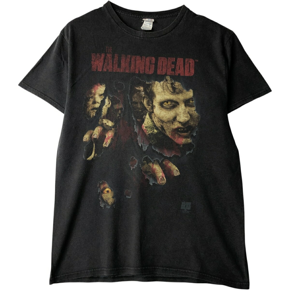 古着 デルタ DELTA PRO WEIGHT THE WALKING DEAD ウォーキングデッド 映画 ムービーTシャツ メンズM相当 /eaa649616  