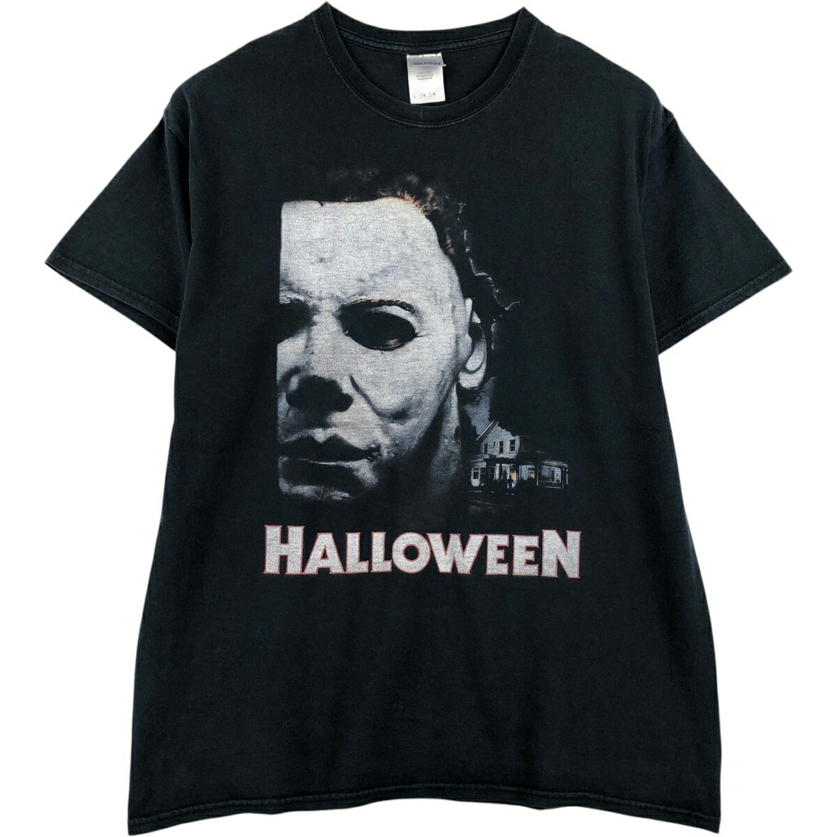 古着 ギルダン GILDAN HALLOWEEN ハロウィン 映画 ムービーTシャツ メンズL相当  ...