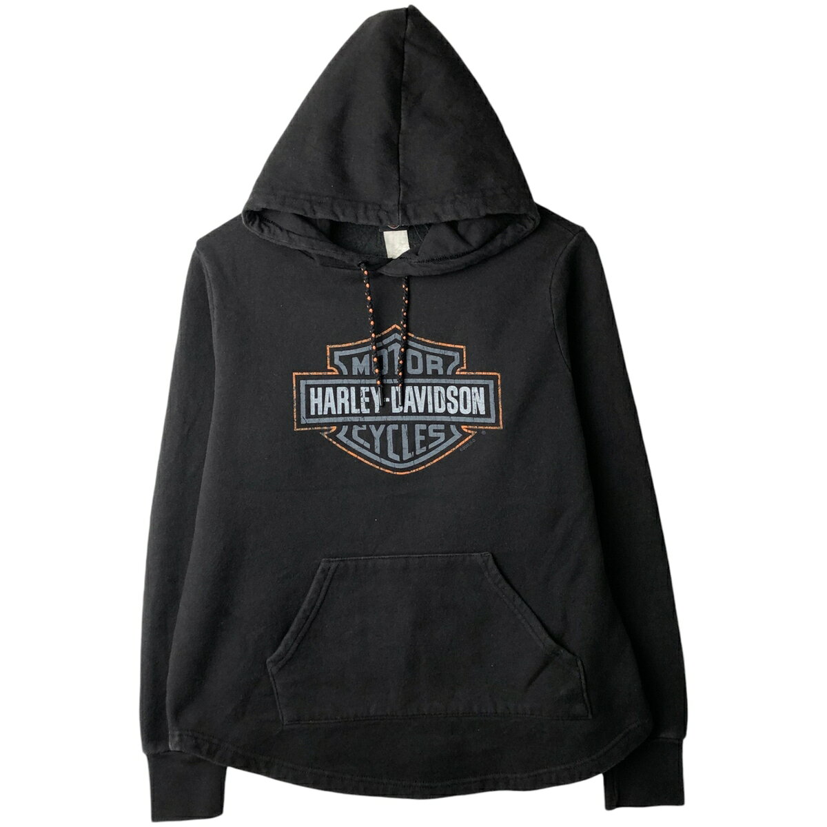 古着 ハーレーダビッドソン Harley-Davidson アドバタイジング スウェットプルオーバーパーカー メンズS相当 /eaa650301 【中古】 【260614】