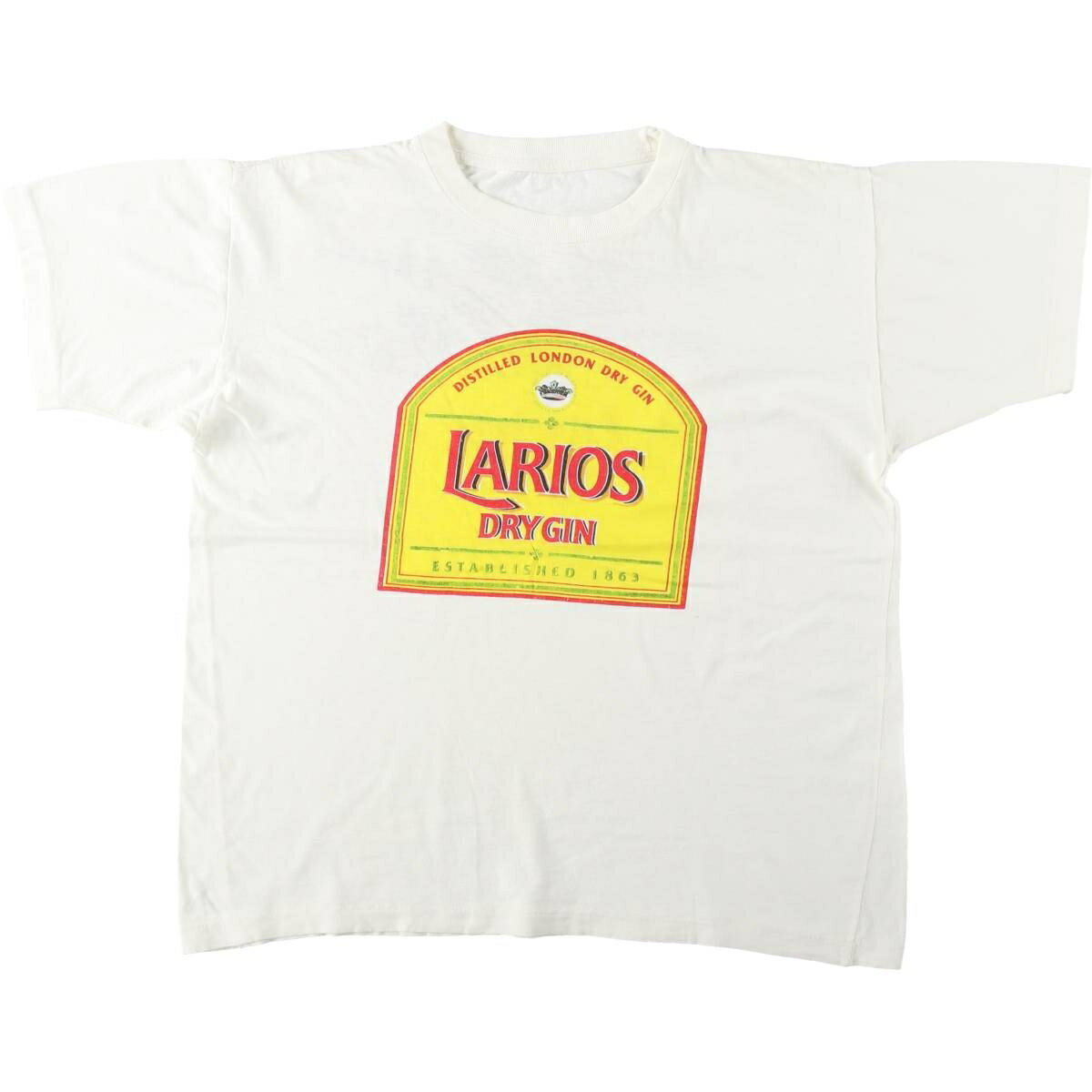 樂天商城 - 古着 LARIOS ラリオス アドバタイジングTシャツ メンズM相当 ヴィンテージ /eaa650363 【中古】 【260619】
