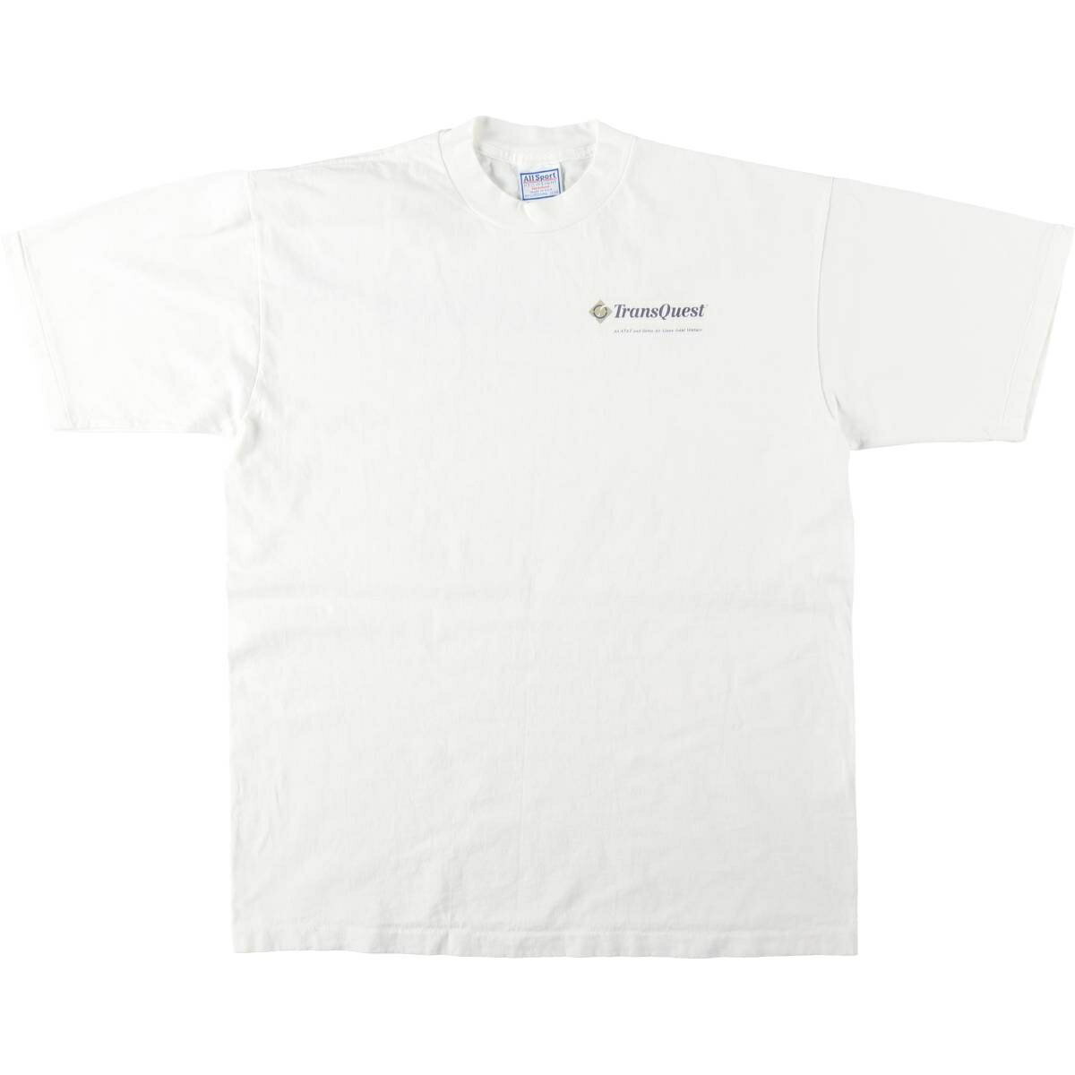 古着 90'S AllSport TransQuest アドバタイジングTシャツ USA製 メンズXL相当 ヴィンテージ /eaa650366  