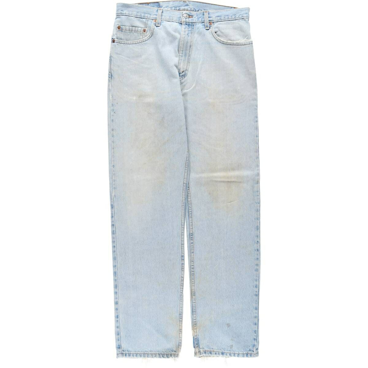 樂天商城 - 古着 90~00'S リーバイス Levi's 505 REGULAR FIT STRAIGHT LEG テーパードデニムパンツ USA製 メンズw34相当 ヴィンテージ /eaa651261 【中古】 【260621】