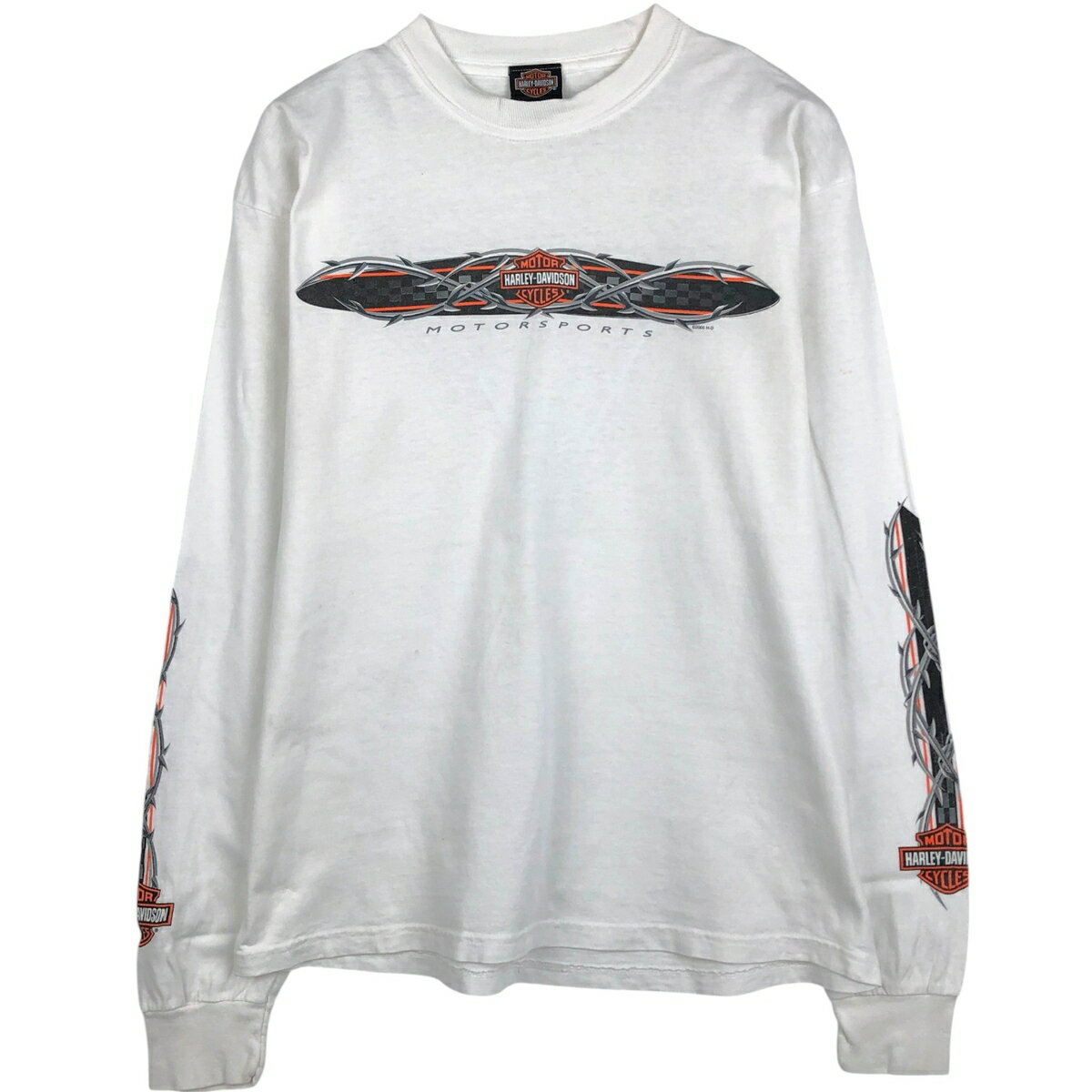 楽天市場】ハーレーダビッドソン ロンt（カラーホワイト）（Tシャツ