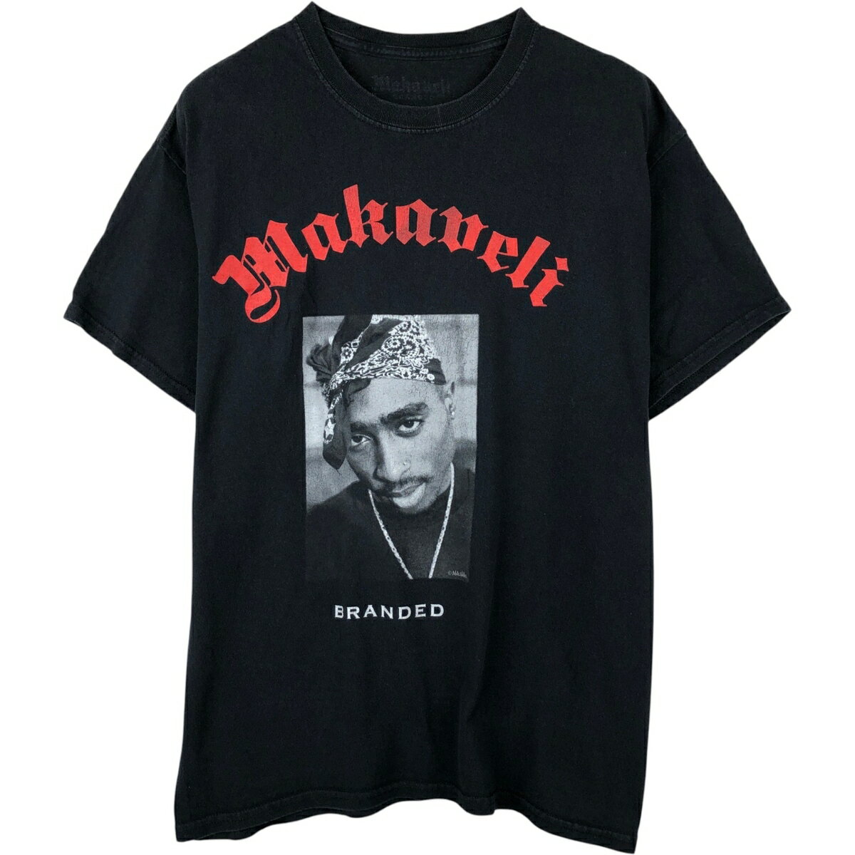 乐天商城 - 古着 2pac トゥーパック ラップTシャツ ラップT メンズXL相当 /eaa651792 【中古】 【260620】