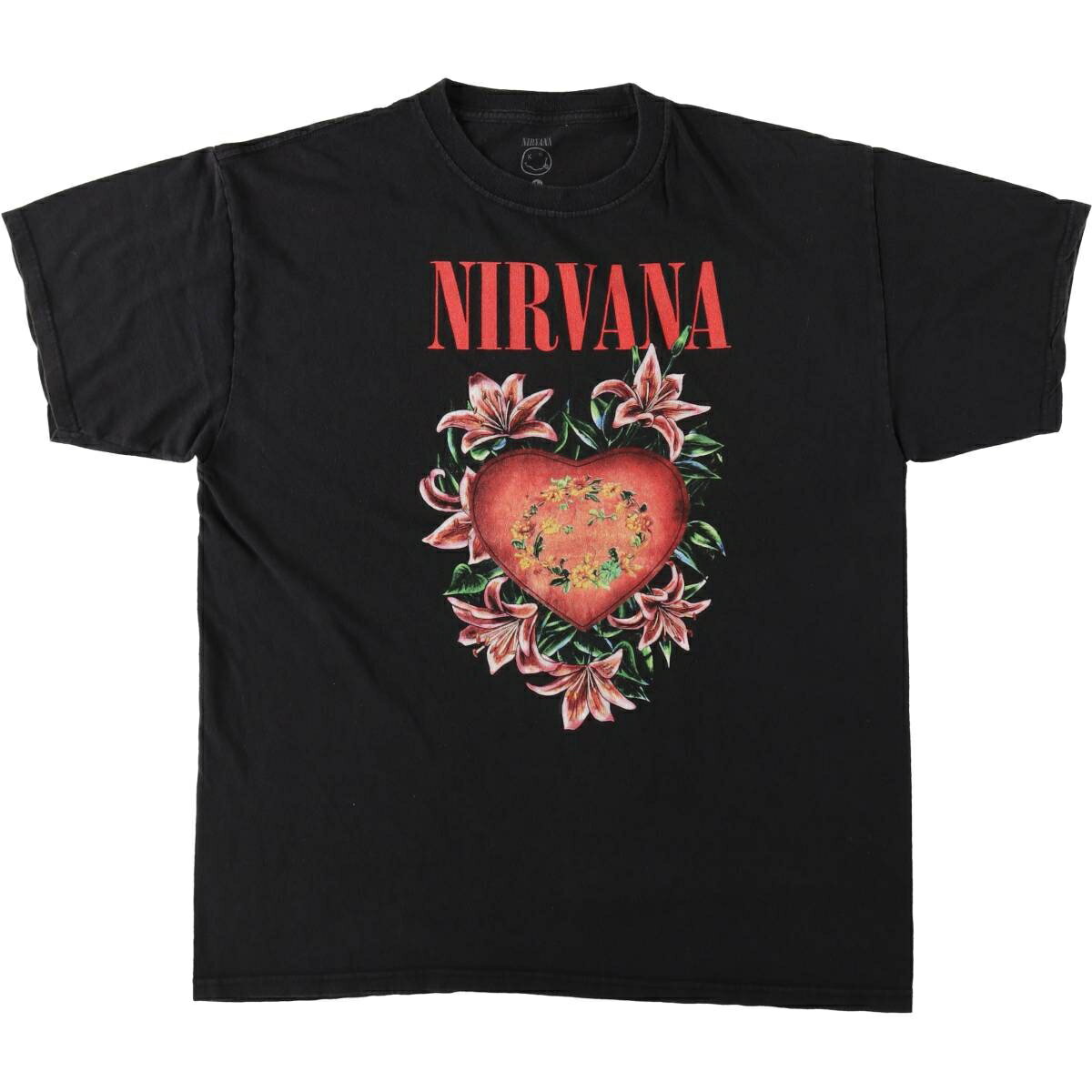 樂天商城 - 古着 NIRVANA ニルヴァ—ナ バンドTシャツ バンT メンズL相当 /eaa651832 【中古】 【260619】