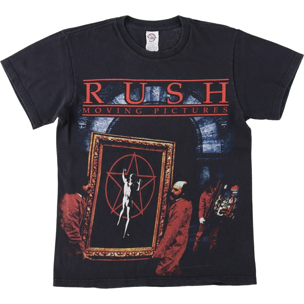 古着 デルタ DELTA RUSH ラッシュ バンドTシャツ バンT メンズS相当 /eaa651867  