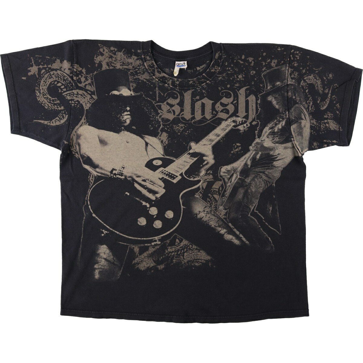 古着 アンビル Anvil SLASH スラッシュ バンドTシャツ バンT メンズXL相当 /eaa651890  