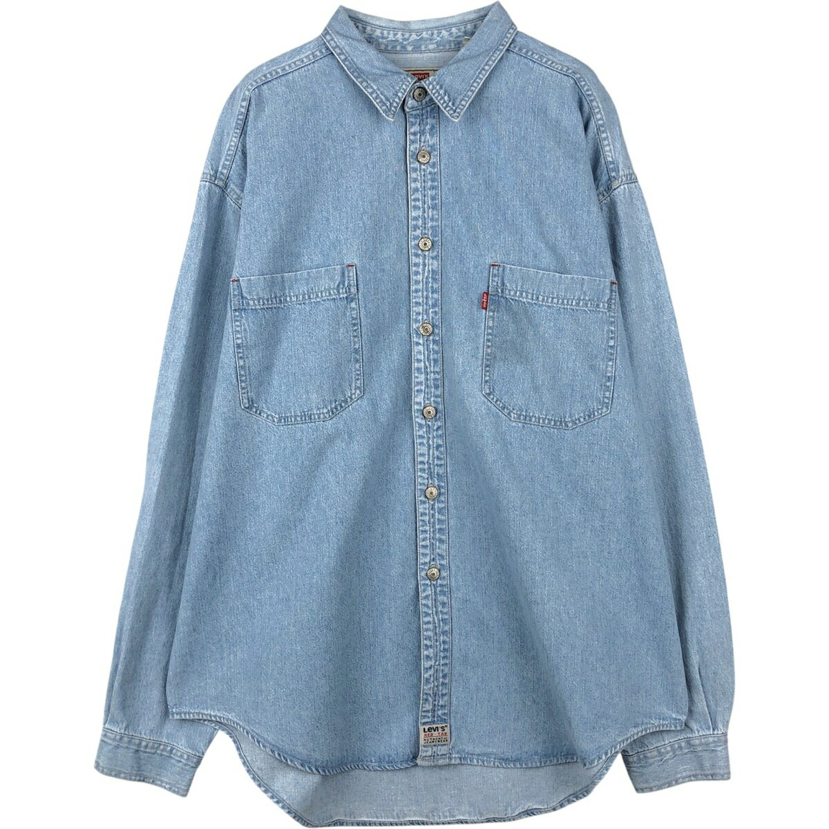 樂天商城 - 古着 リーバイス Levi's RED TAB 長袖 デニムシャツ メンズXL相当 ヴィンテージ /eaa652050 【中古】 【260622】