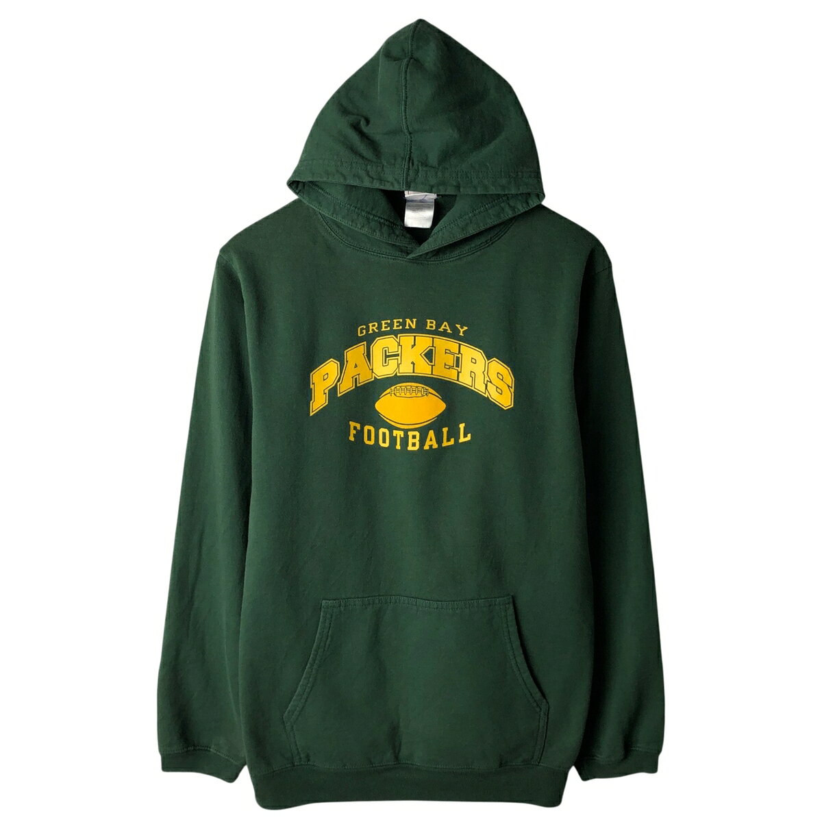 古着 NFL GREEN BAY PACKERS グリーンベイパッカーズ スウェットプルオーバーパーカー メンズM相当 /eaa652356  